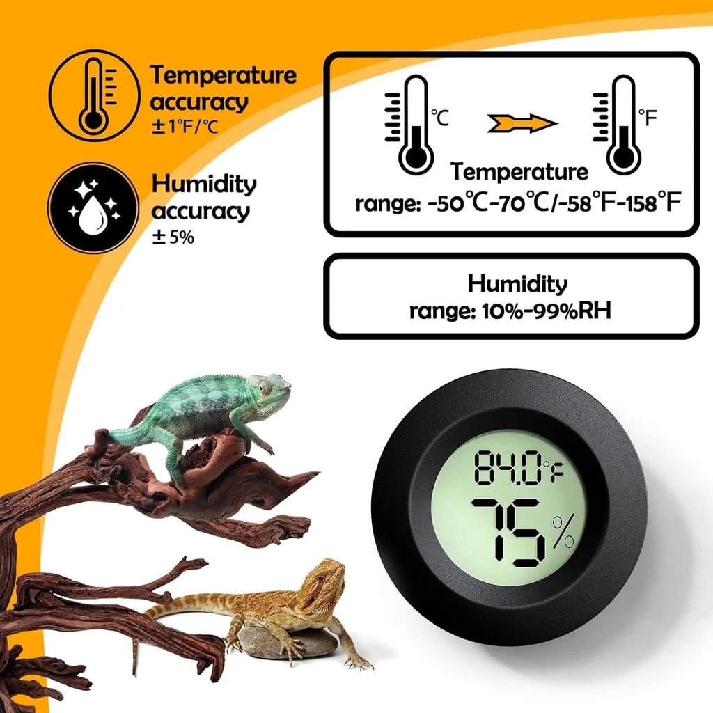 Digital Reptile Thermometer & Hygrometer