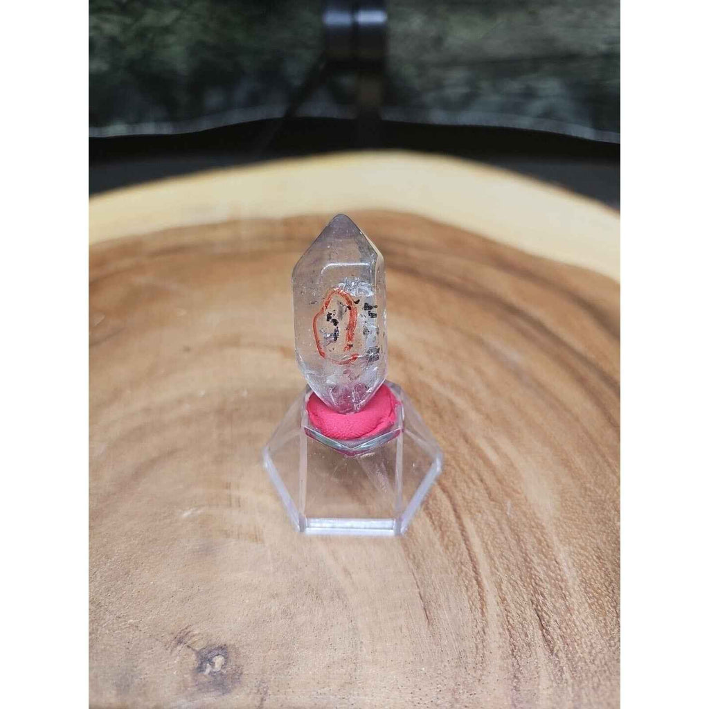 Clear Quartz Crystal Point with Stand — 19g | Natural Stone from Brazil