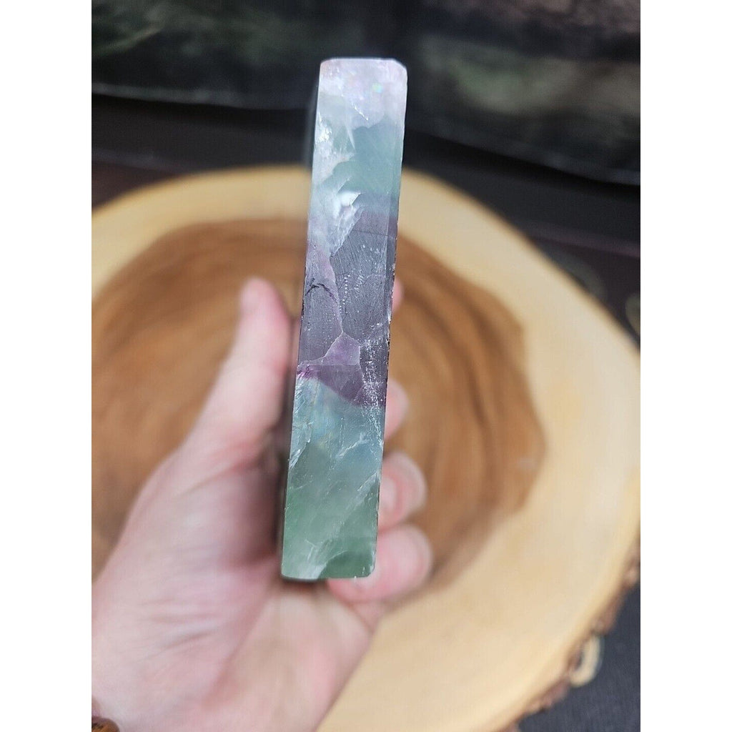 Snowflake Feather Fluorite Crystal Specimen — 1.15 lb | Collector-Grade Natural Stone