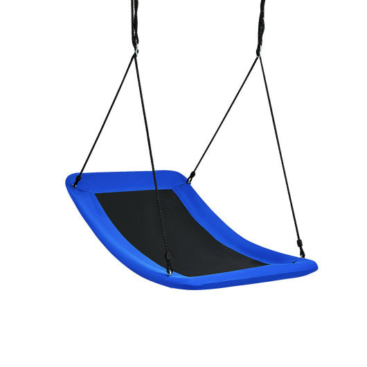 Giant Platform Tree Swing 32" x 60" – 700 lb Capacity | Adjustable Ropes | Kids & Adults | Blue
