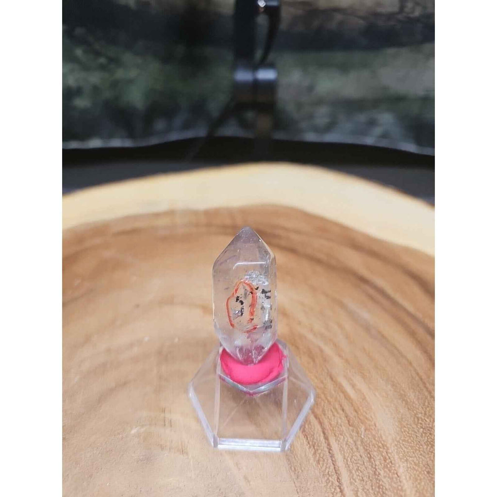 Clear Quartz Crystal Point with Stand — 19g | Natural Stone from Brazil