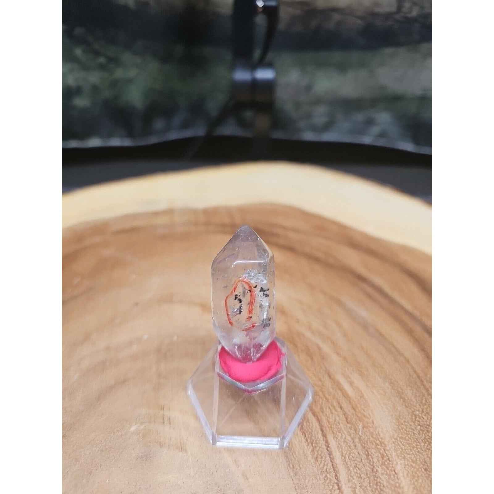 Clear Quartz Crystal Point with Stand — 19g | Natural Stone from Brazil