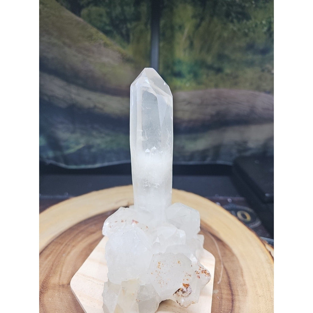 Clear White Quartz Crystal Cluster — 1.28 lb | Natural Specimen from Madagascar