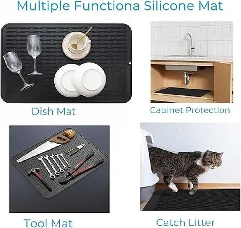 Heat Resistant Silicone Stove Cover Mat | Non-Slip Counter Protector, Waterproof & Easy to Clean