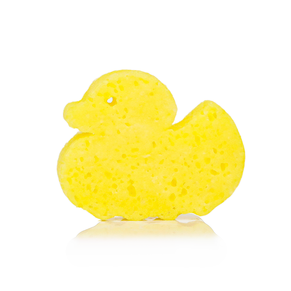 Spongellé Danny Duck Body Wash Infused Buffer — Farm Animals Collection