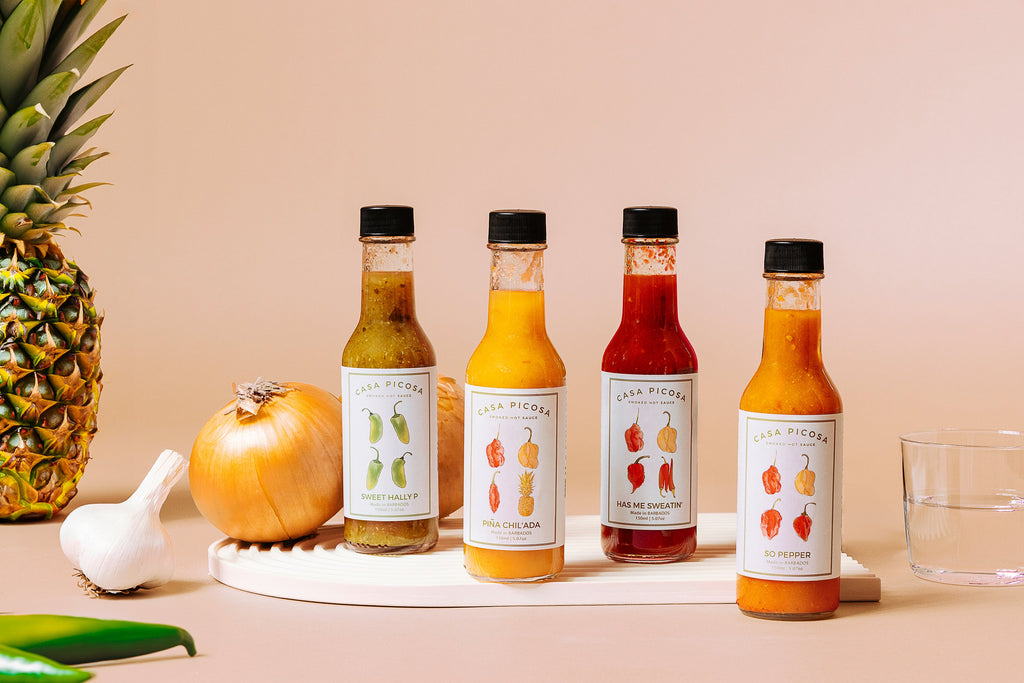 Smoked Hot Sauce - Set of 4