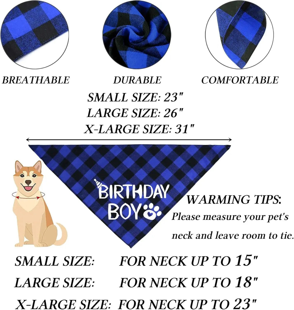 Dog Birthday Party Decoration Set