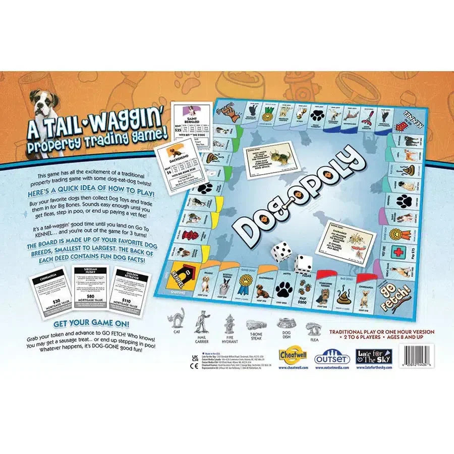 Dog-Opoly Board Game — The Monopoly Game for Dog Lovers