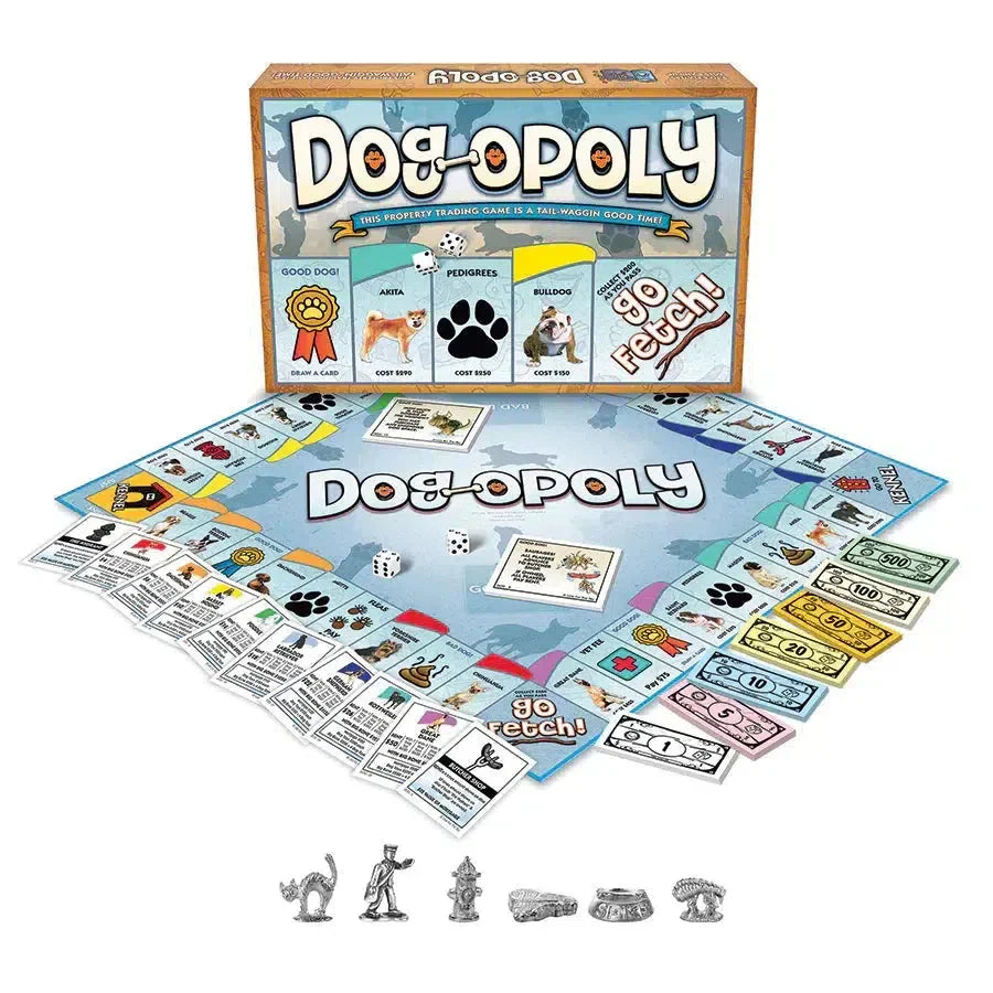 Dog-Opoly Board Game — The Monopoly Game for Dog Lovers