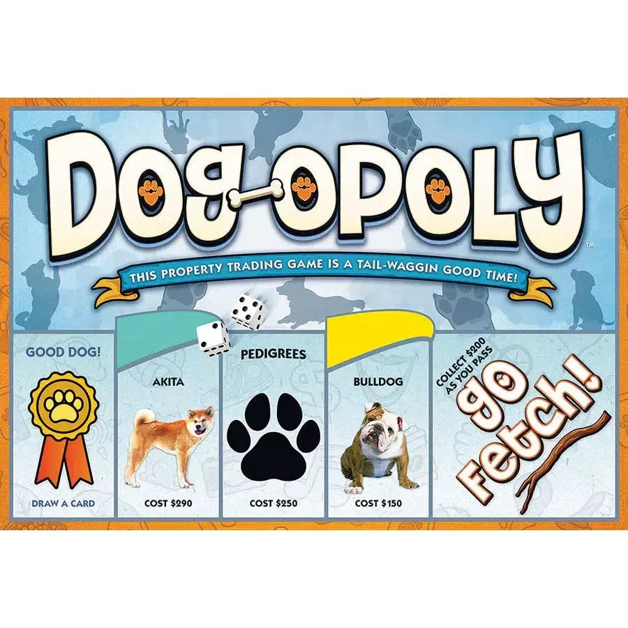 Dog-Opoly Board Game — The Monopoly Game for Dog Lovers