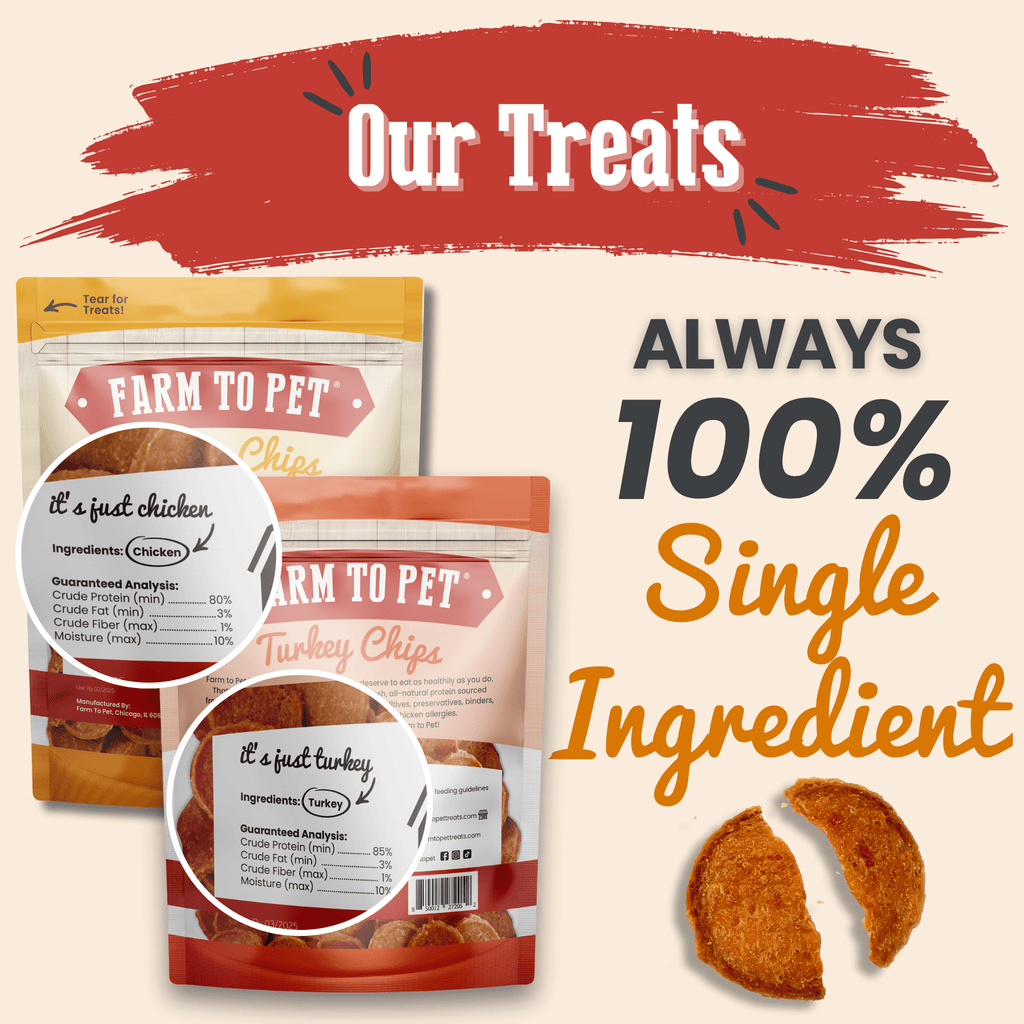 Turkey & Chicken Chip Dog Treat Duo