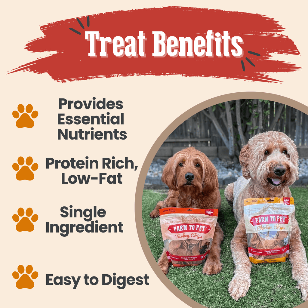 Turkey & Chicken Chip Dog Treat Duo
