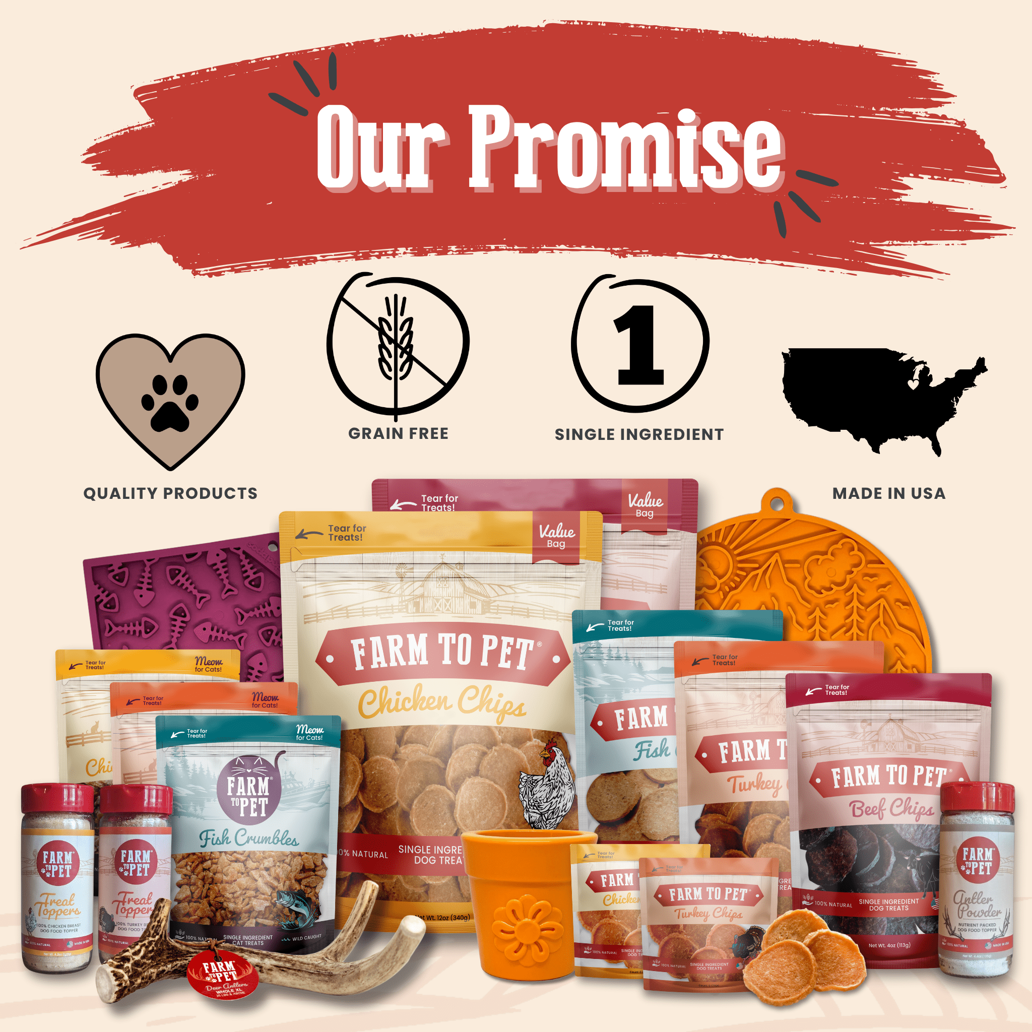 Turkey & Chicken Chip Dog Treat Duo