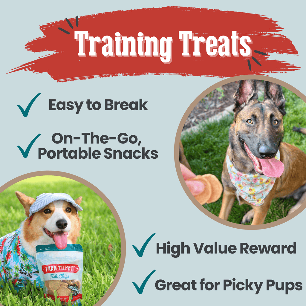 Wild-Caught Walleye Fish Chips for Dogs