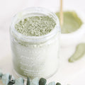 Green Tea & Coconut Milk Facial Cleansing Grains – Gentle Exfoliating Face Wash Powder