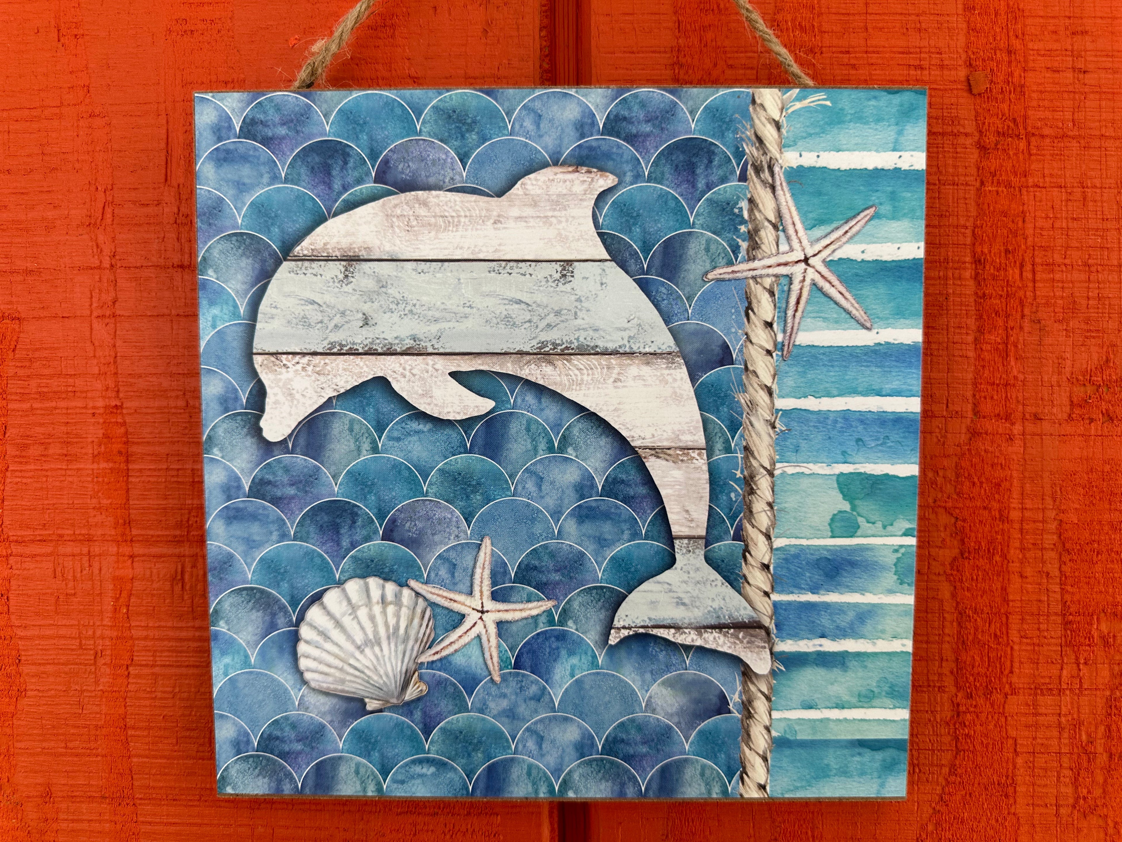 Small Mermaid Scale Signs- 2 Styles