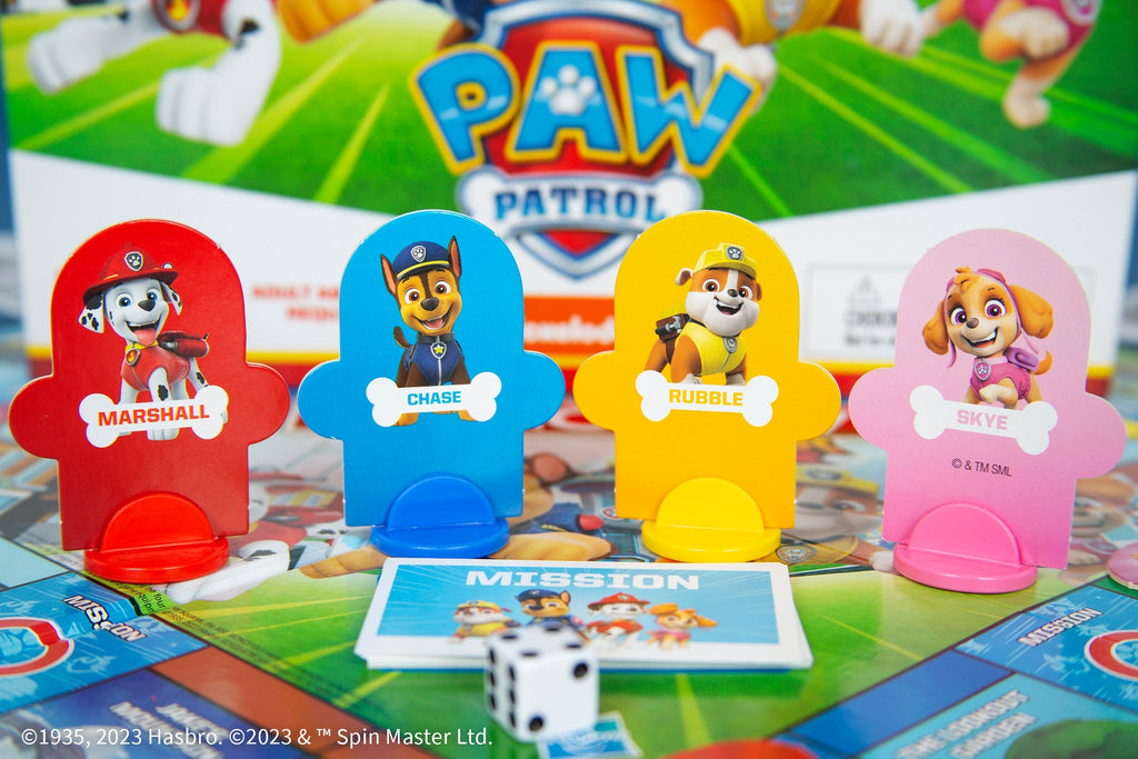 Monopoly Junior: PAW Patrol Edition — Kids Board Game