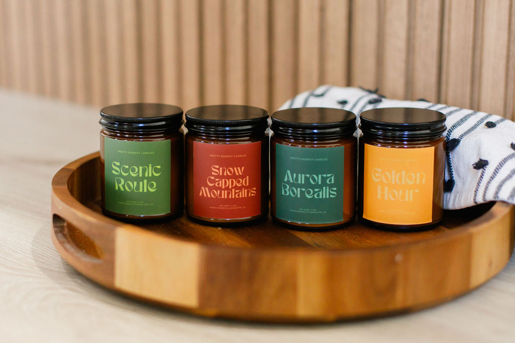Cardamom Candle: Aurora Borealis Candle
