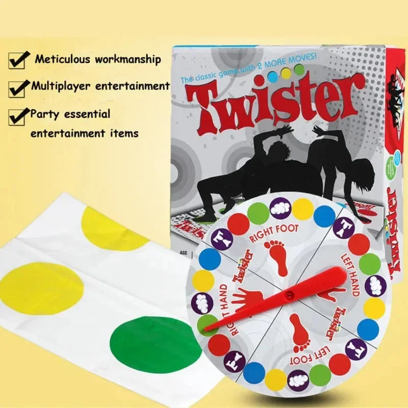 Twist & Move Game Mat — Active Party Game for Kids & Adults