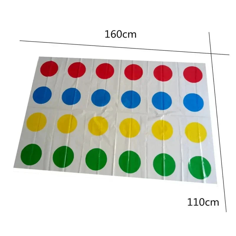 Twist & Move Game Mat — Active Party Game for Kids & Adults