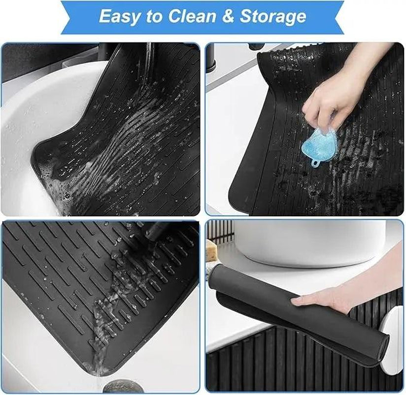Heat Resistant Silicone Stove Cover Mat | Non-Slip Counter Protector, Waterproof & Easy to Clean