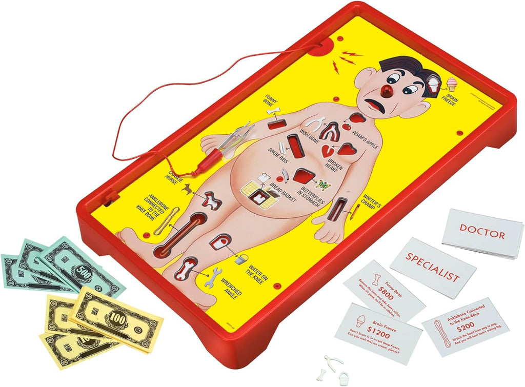 Operation Electronic Board Game by Hasbro — Classic Family Game