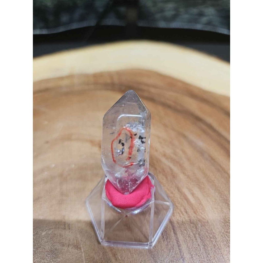 Clear Quartz Crystal Point with Stand — 19g | Natural Stone from Brazil