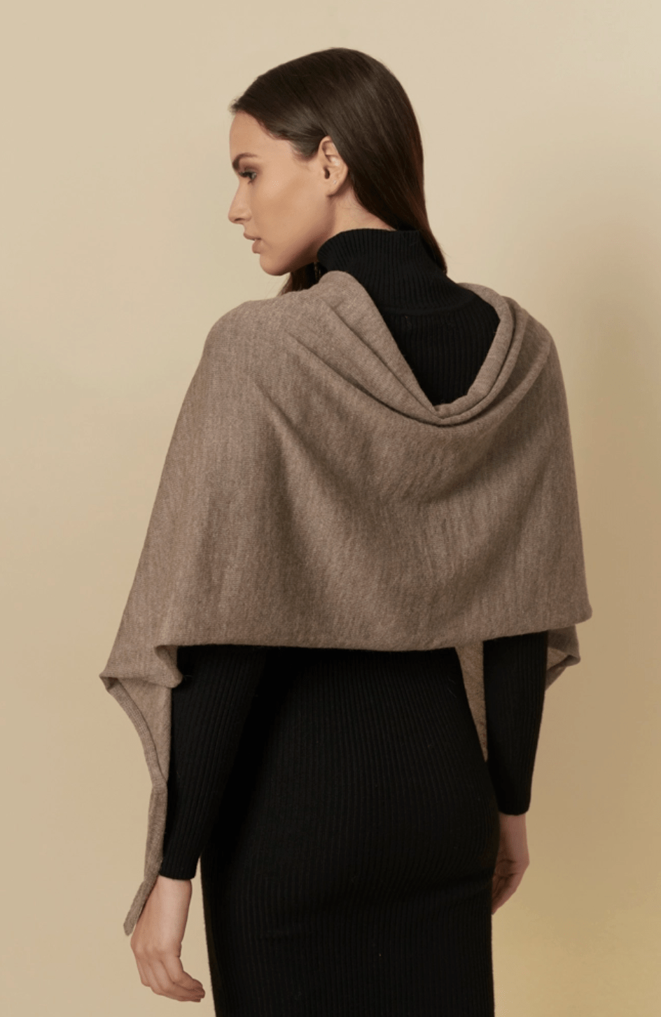 Alpaca Dress Topper | Lightweight Poncho | Alpaca Shawl