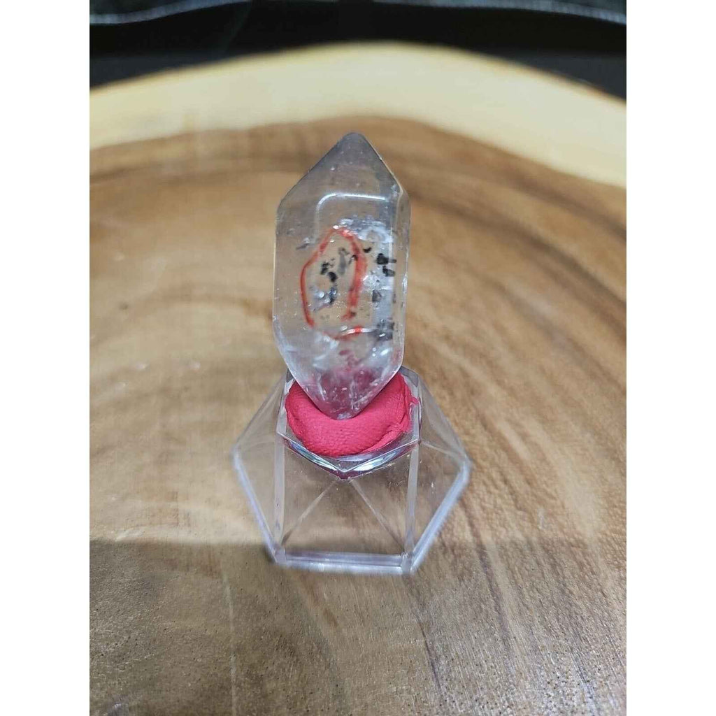 Clear Quartz Crystal Point with Stand — 19g | Natural Stone from Brazil
