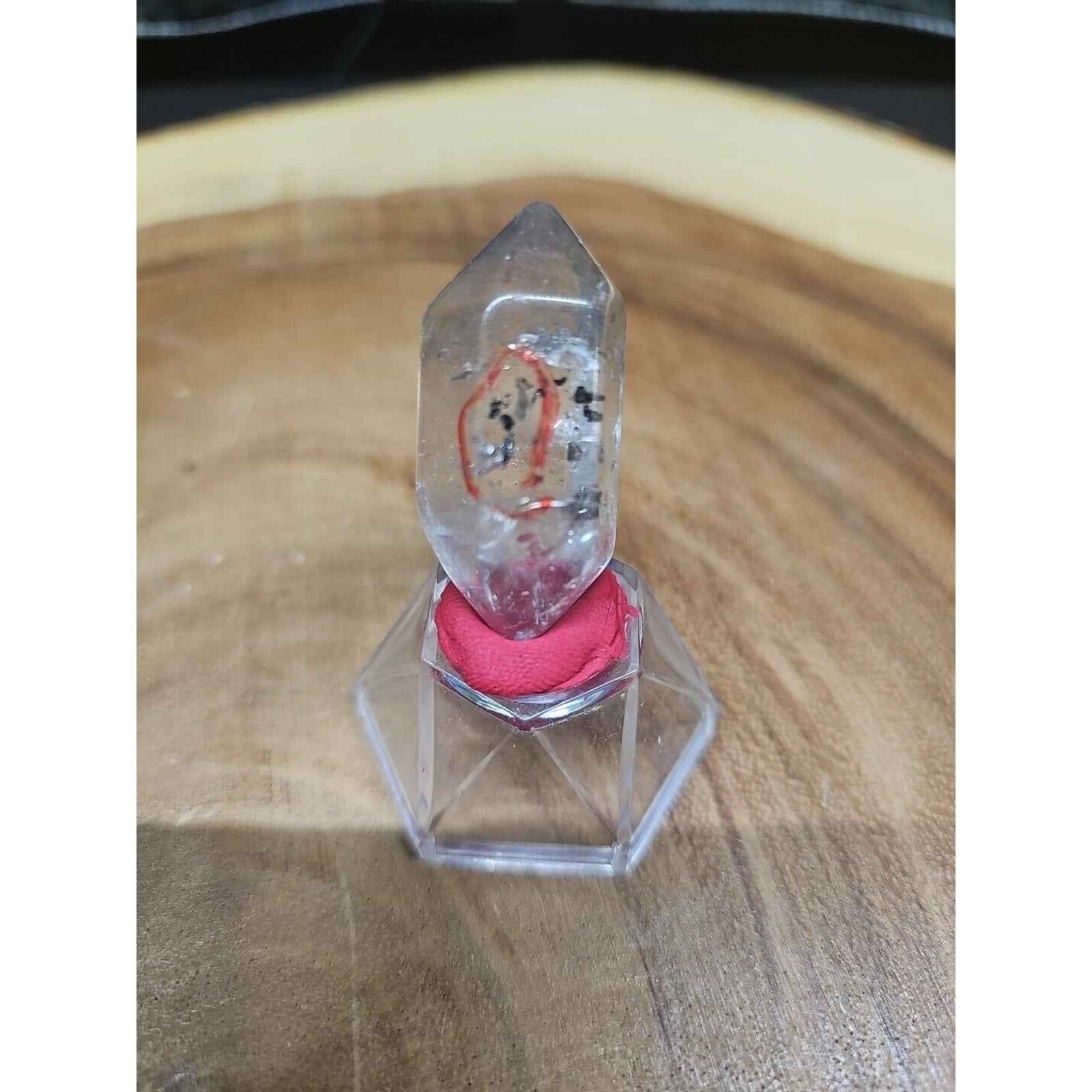 Clear Quartz Crystal Point with Stand — 19g | Natural Stone from Brazil