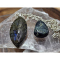 Labradorite & Kababa Jasper Necklace Set — 2-Piece | Natural Stone Jewelry