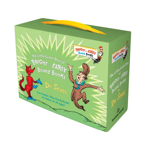 Dr. Seuss: Little Green Boxed Set of Bright and Early Board Books