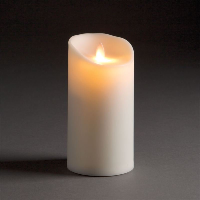 Lightli Moving Flame Outdoor Pillar
