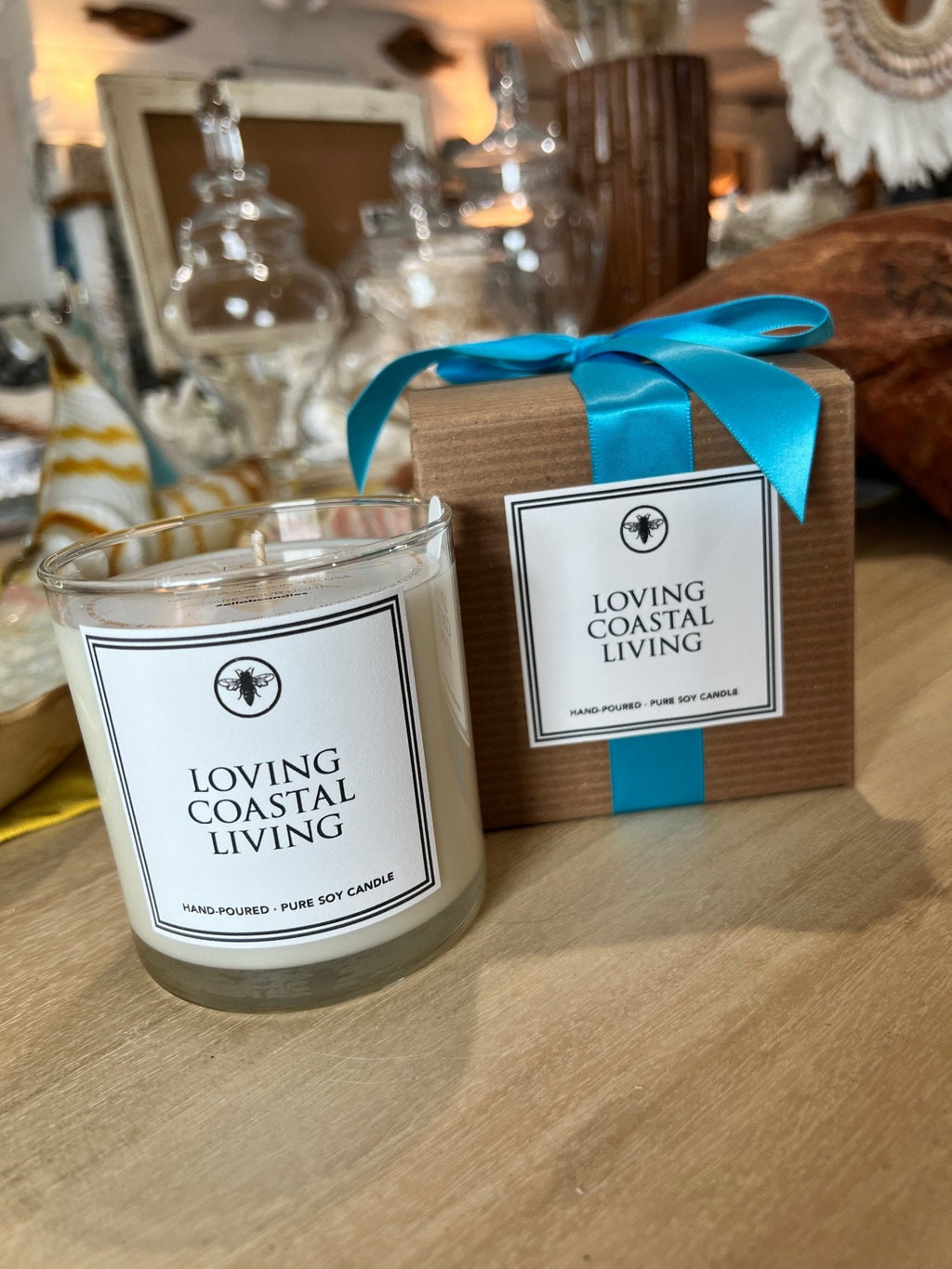 Loving Coastal Living Soy Candle