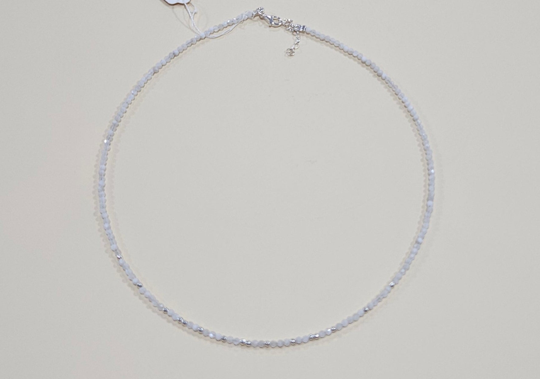 Natural Gemstone Necklace – 9 Colors, 6.7" Diameter – Customizable with a Pendant
