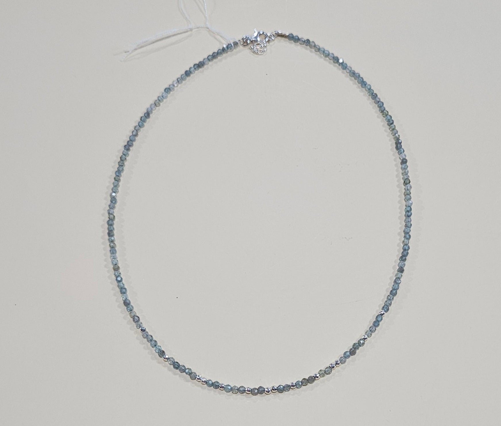 Natural Gemstone Necklace – 9 Colors, 6.7" Diameter – Customizable with a Pendant