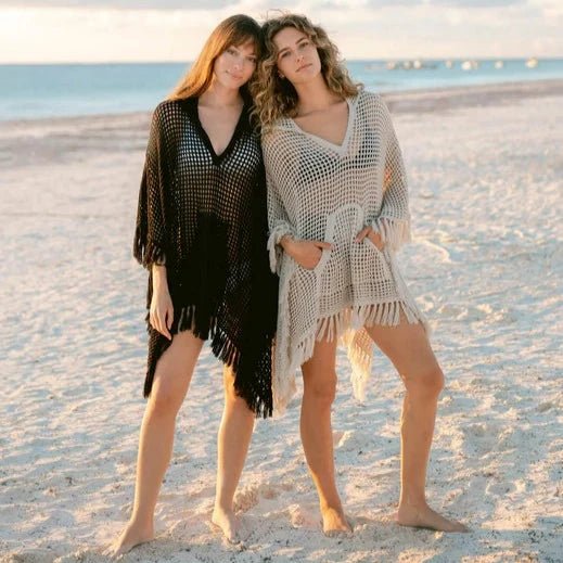 Playa Hoodie Poncho - Available in three colors