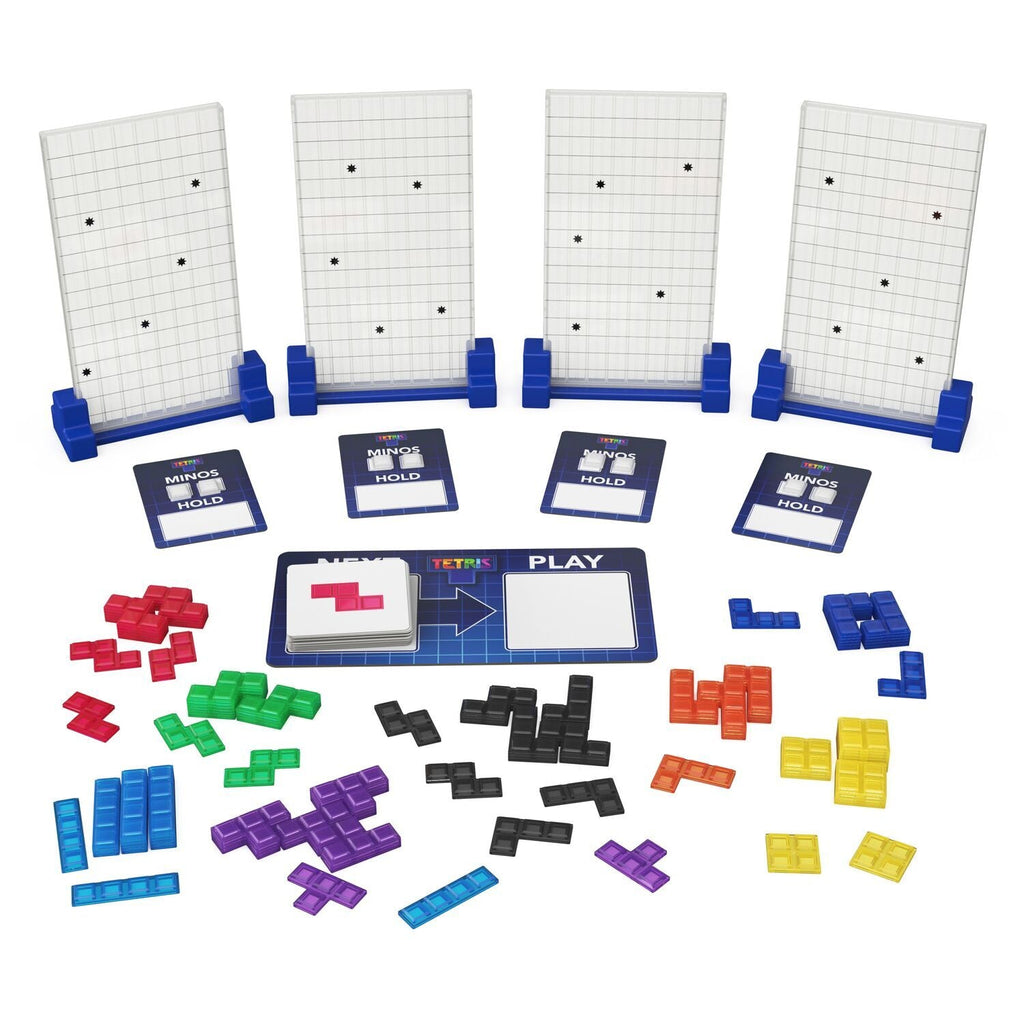 Tetris: The Board Game — Competitive Strategy Game for Families