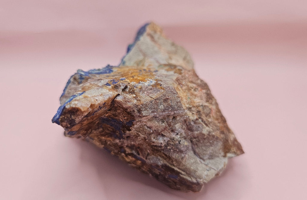 Striking Malachite Azurite Rough Specimen - 1180g | Deep Blue & Vivid Green Copper Mineral